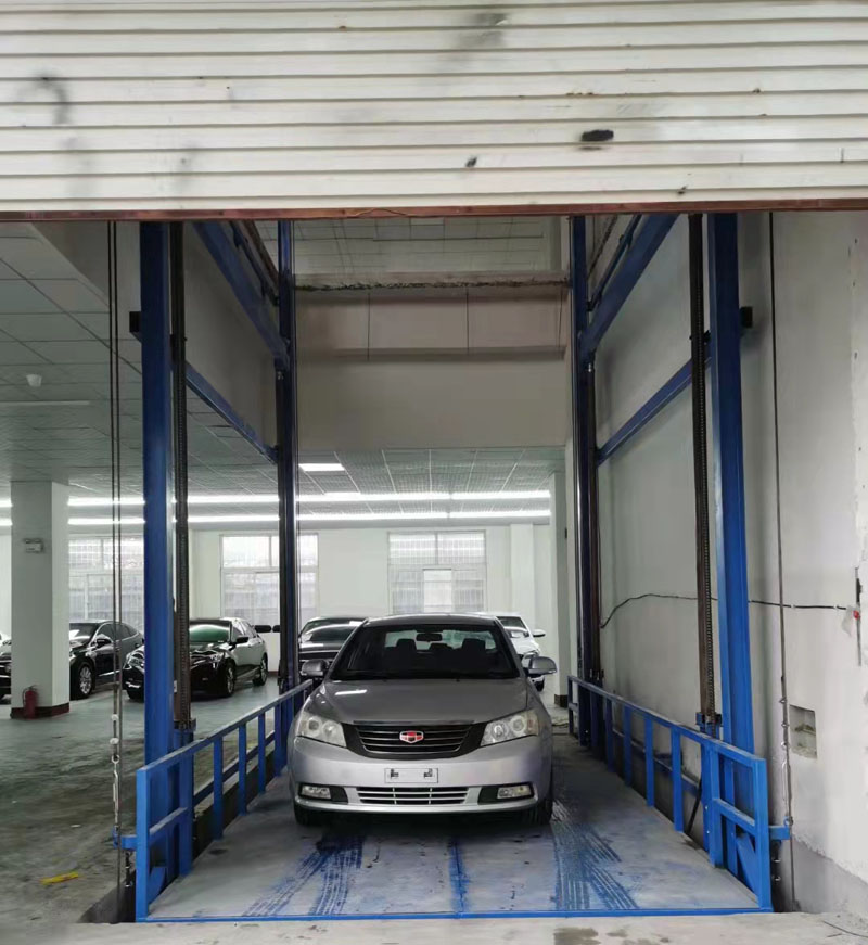 導軌式汽車升降平臺