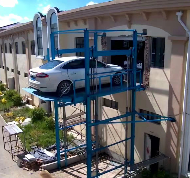 載車大臺面升降貨梯